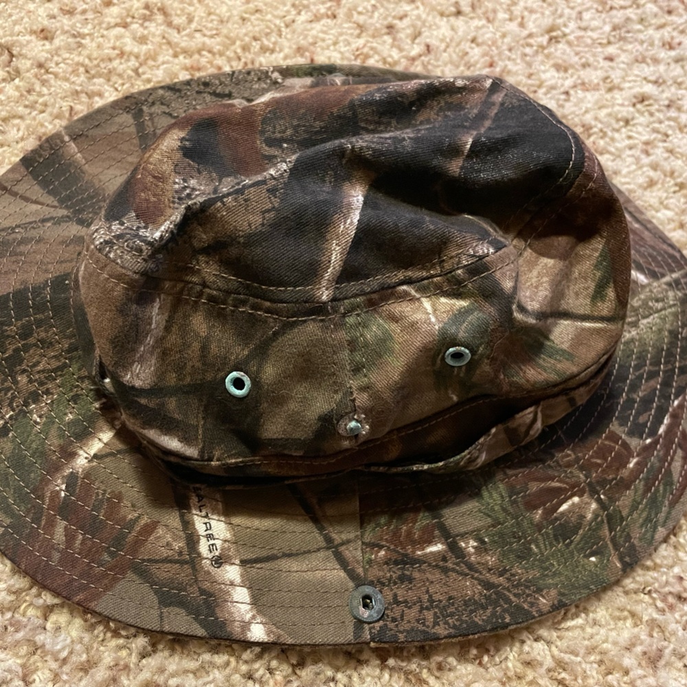 Vintage Real Tree Camouflage Bucket Hat